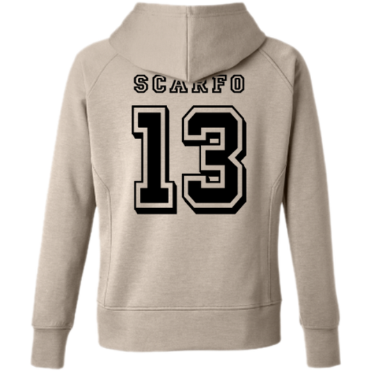 Soccer Mom - Ladies 8.8oz Tri-Blend Fleece Hoodie