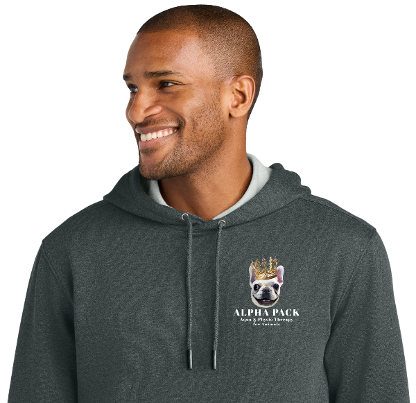 Customizable* Alpha Pack 10oz Anti-Abrasion Poly Blend Hoodie