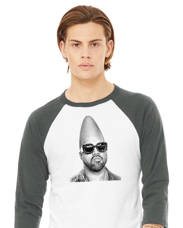 Danny Mack Koneye West - 3/4 Sleeve Baseball Tee