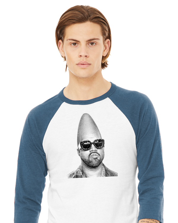 Danny Mack Koneye West - 3/4 Sleeve Baseball Tee