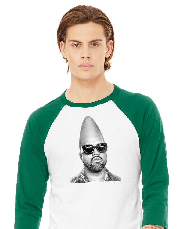 Danny Mack Koneye West - 3/4 Sleeve Baseball Tee