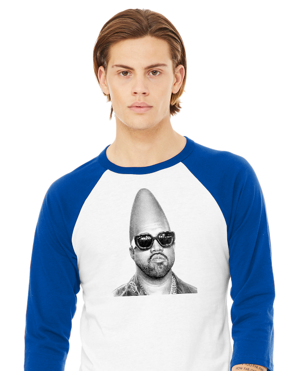 Danny Mack Koneye West - 3/4 Sleeve Baseball Tee