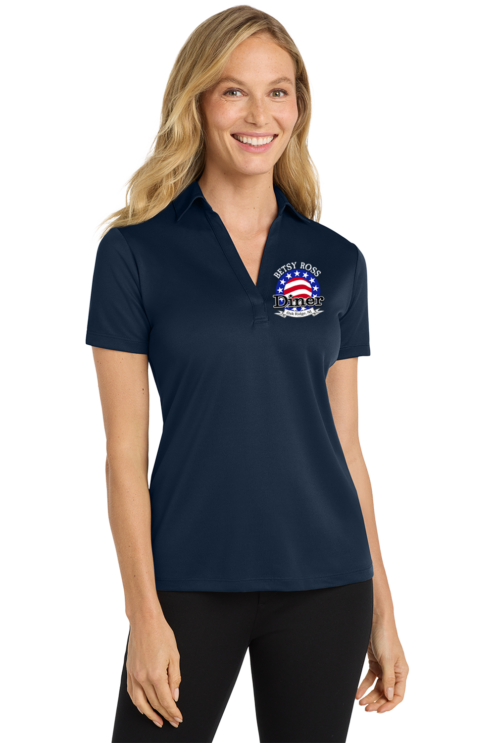 Ladies 100% Poly Performance Polo