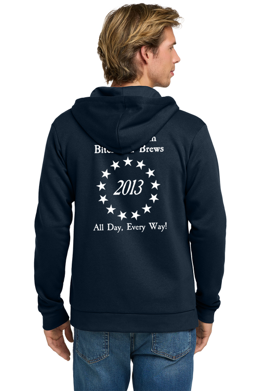 Unisex Blended Zip-Up Hoodie