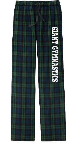 Adult Flannel Plaid Pants - 100% Cotton
