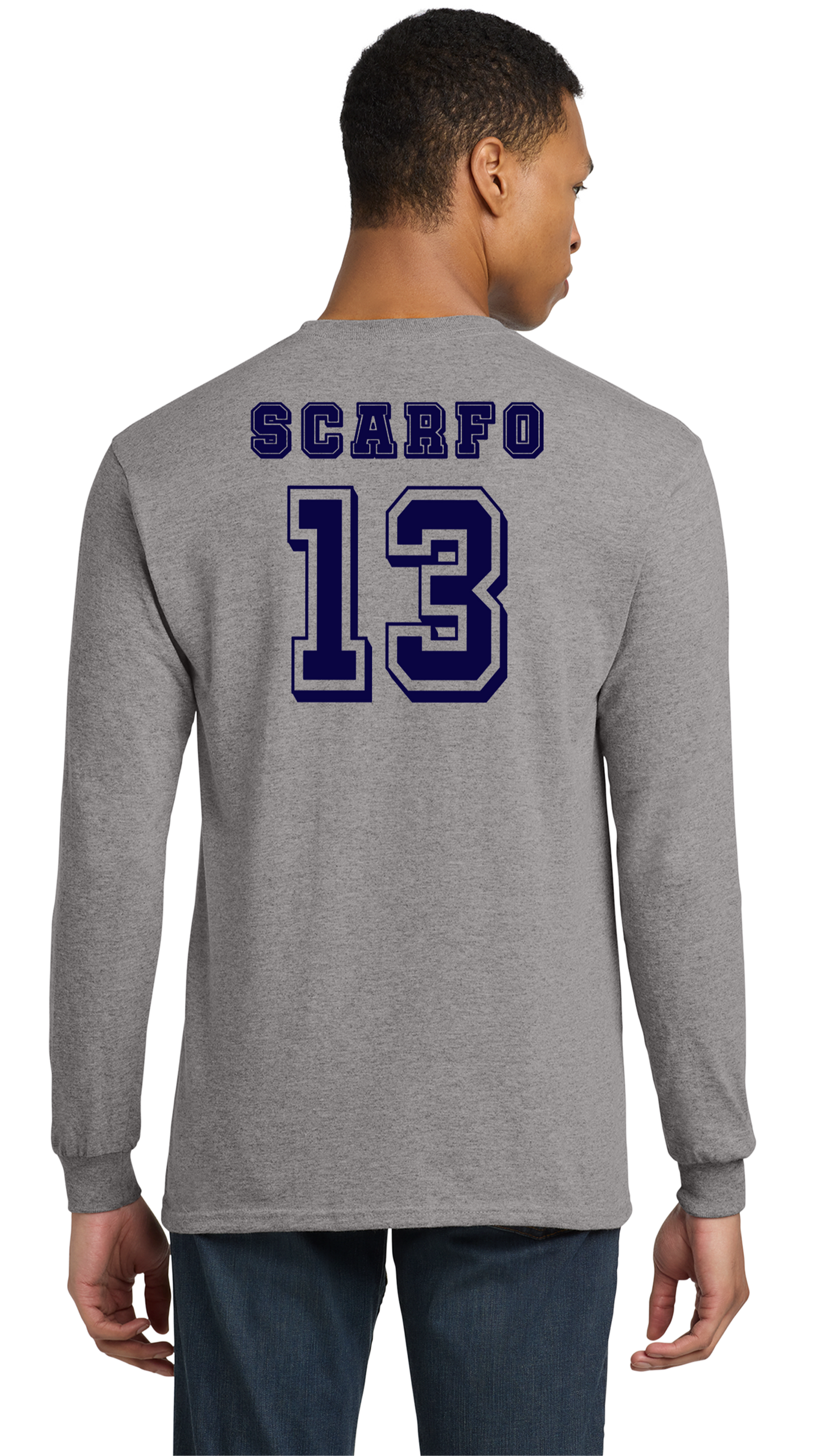 Adult 50/50 DryBlend Long Sleeve Tee