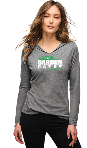 Ladies District® Perfect Tri® Long Sleeve Hoodie - 4.5oz TriBlend