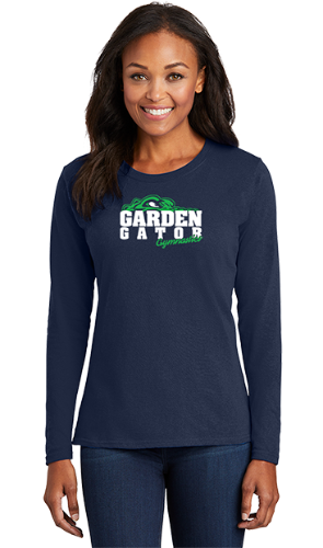 Ladies P&C® Long Sleeve Cotton Core Tee - 5.4oz 100% Cotton