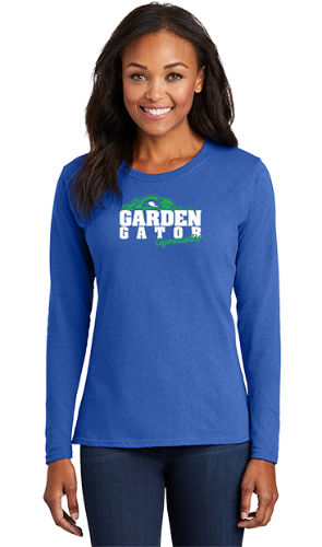 Ladies P&C® Long Sleeve Cotton Core Tee - 5.4oz 100% Cotton