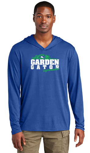 Men's District® Long Sleeve Hoodie - Tri-Blend 4.5oz