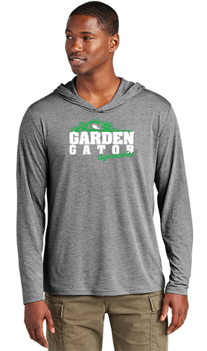 Men's District® Long Sleeve Hoodie - Tri-Blend 4.5oz