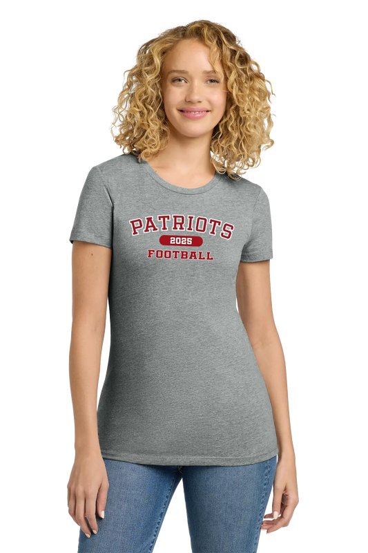 Ladies Vintage NW Patriots Football Tee