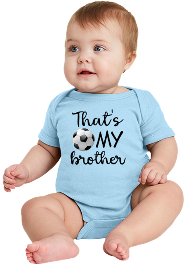 That's My Brother Rabbit Skins Onesie