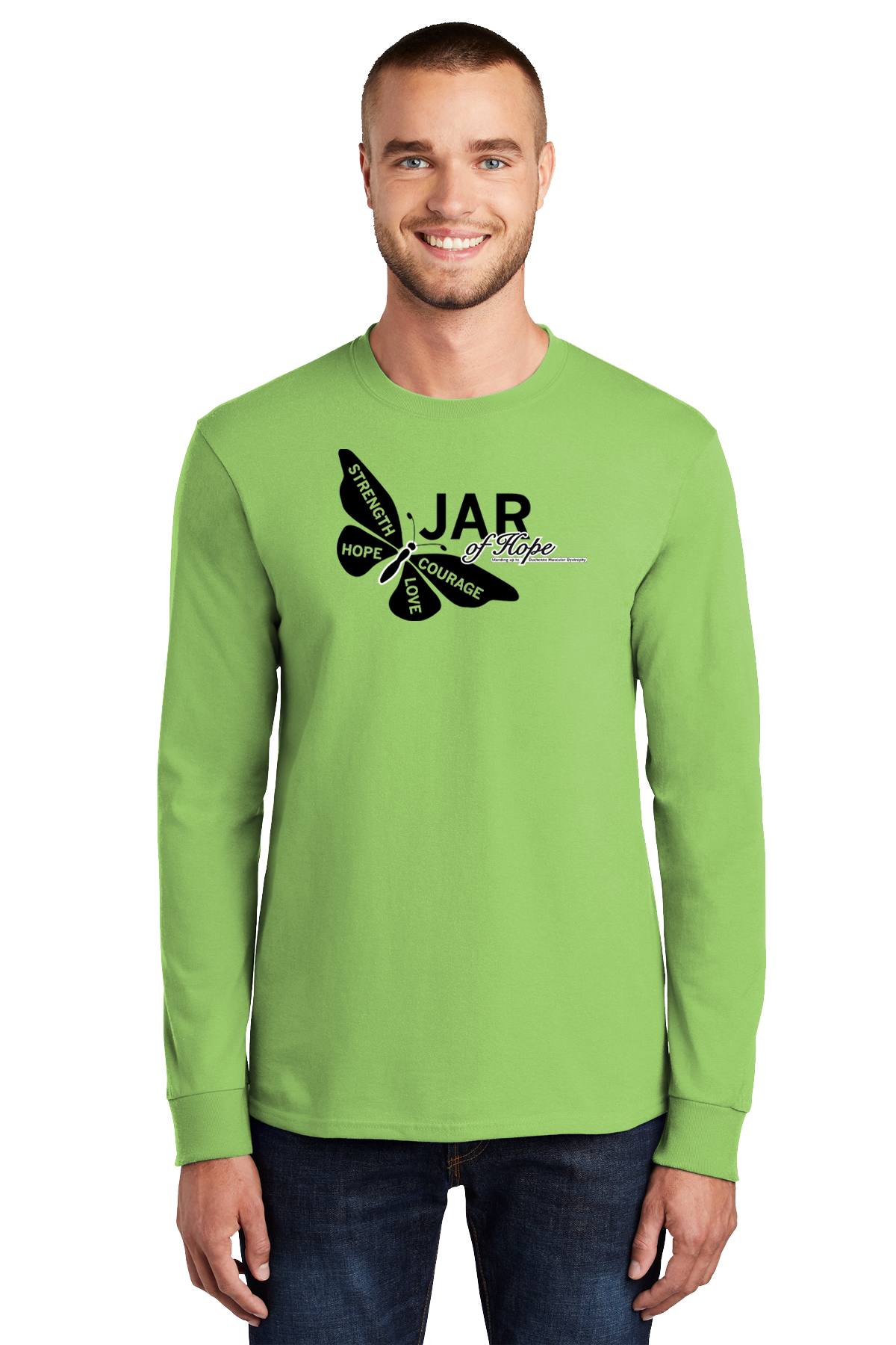 Unisex 100% Cotton Long Sleeve Tee
