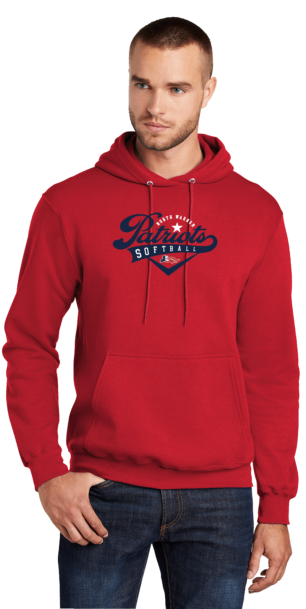 Adult 50/50 Core Fleece Blend Pullover Hoodie