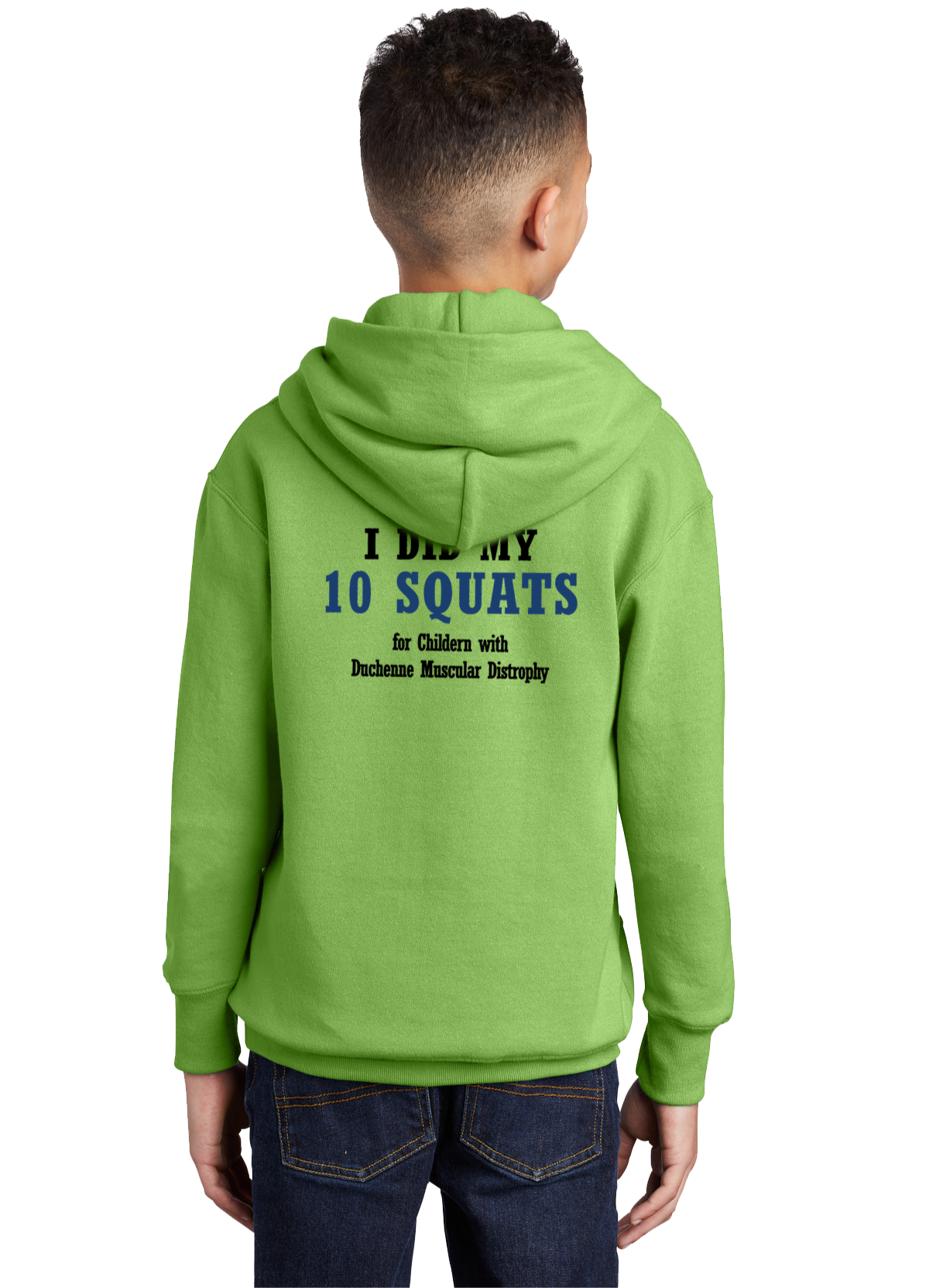 Youth Blended Cotton Pullover Hoodie (50/50)