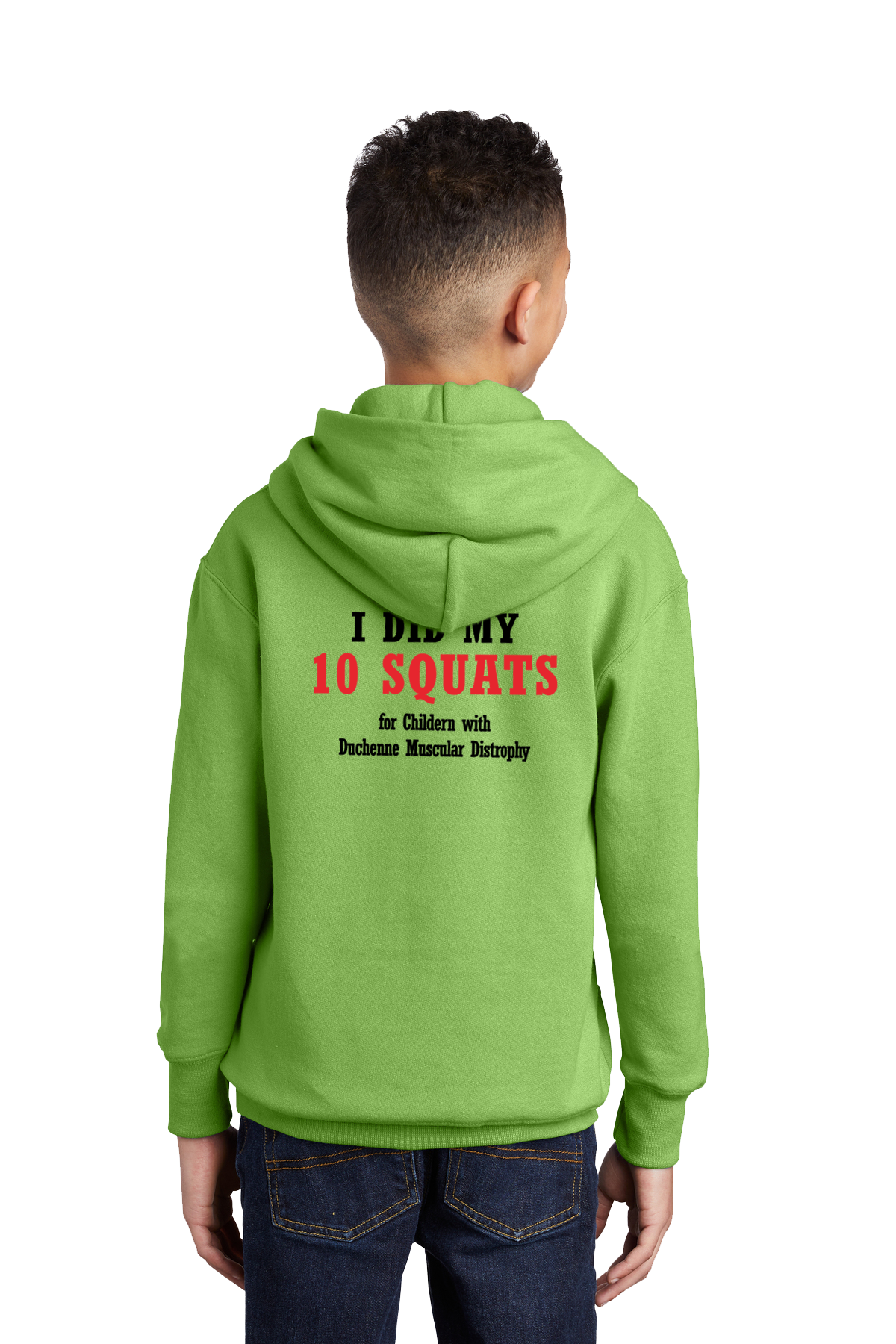 Youth Blended Cotton Pullover Hoodie (50/50)