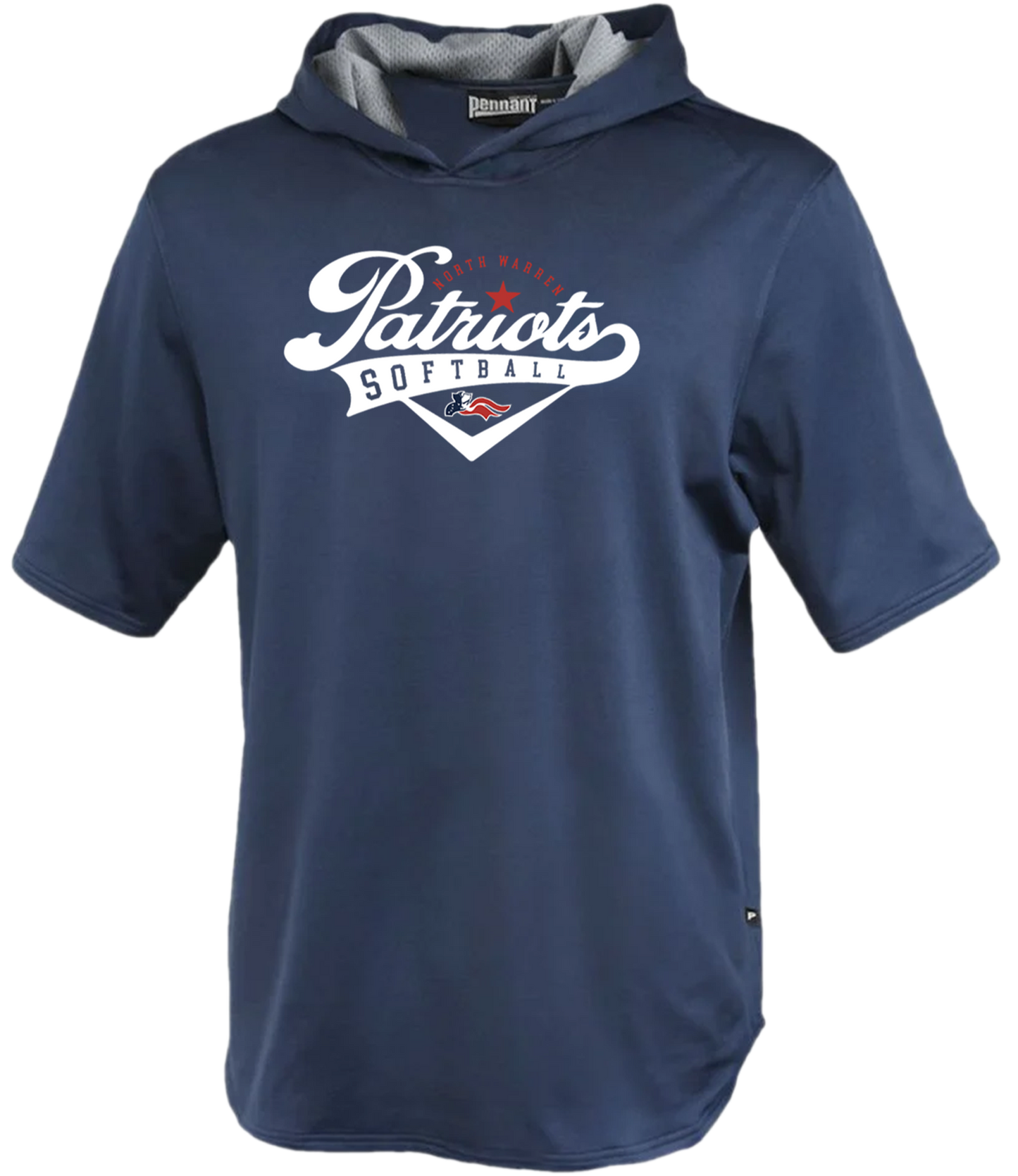 Youth Short Sleeve Warmup Hoodie