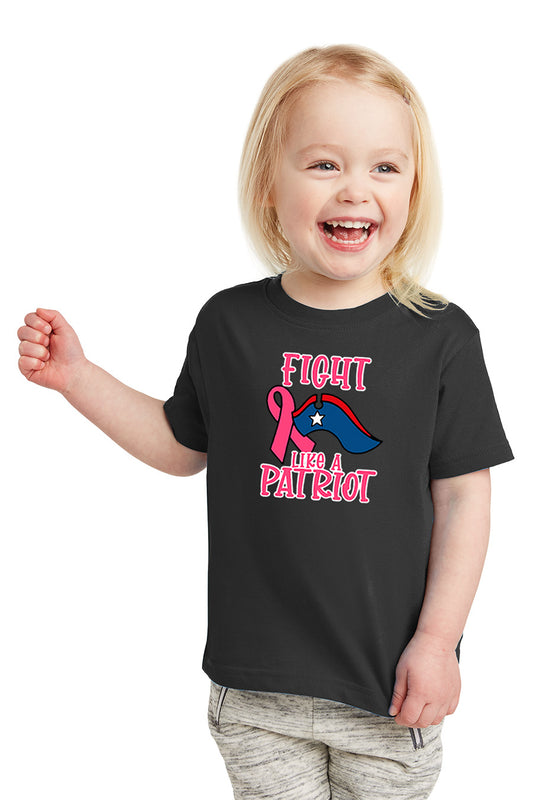 Child wearing a black t-shirt with a graphic design and text on a white background. Paper Street Print Co, Blairstown, NJ.