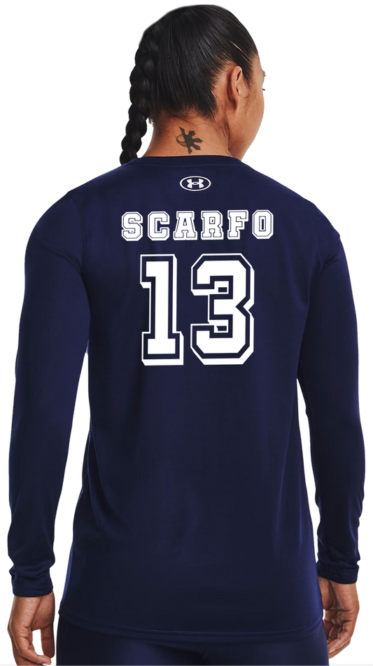 Ladies UA Tech Team Sweat Wicking Long Sleeve Tee