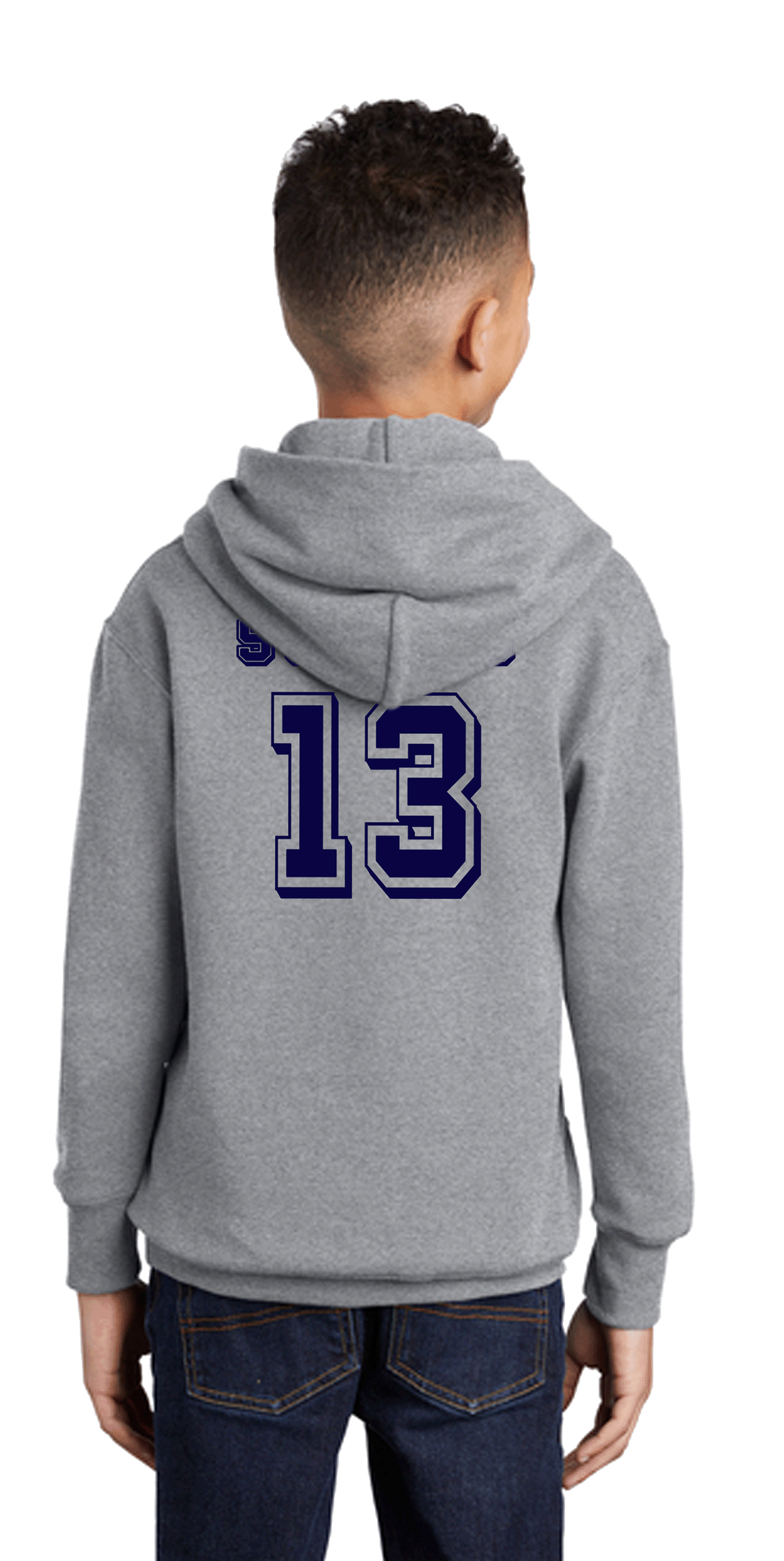Youth 50/50 Blend Fleece Pullover Hoodie