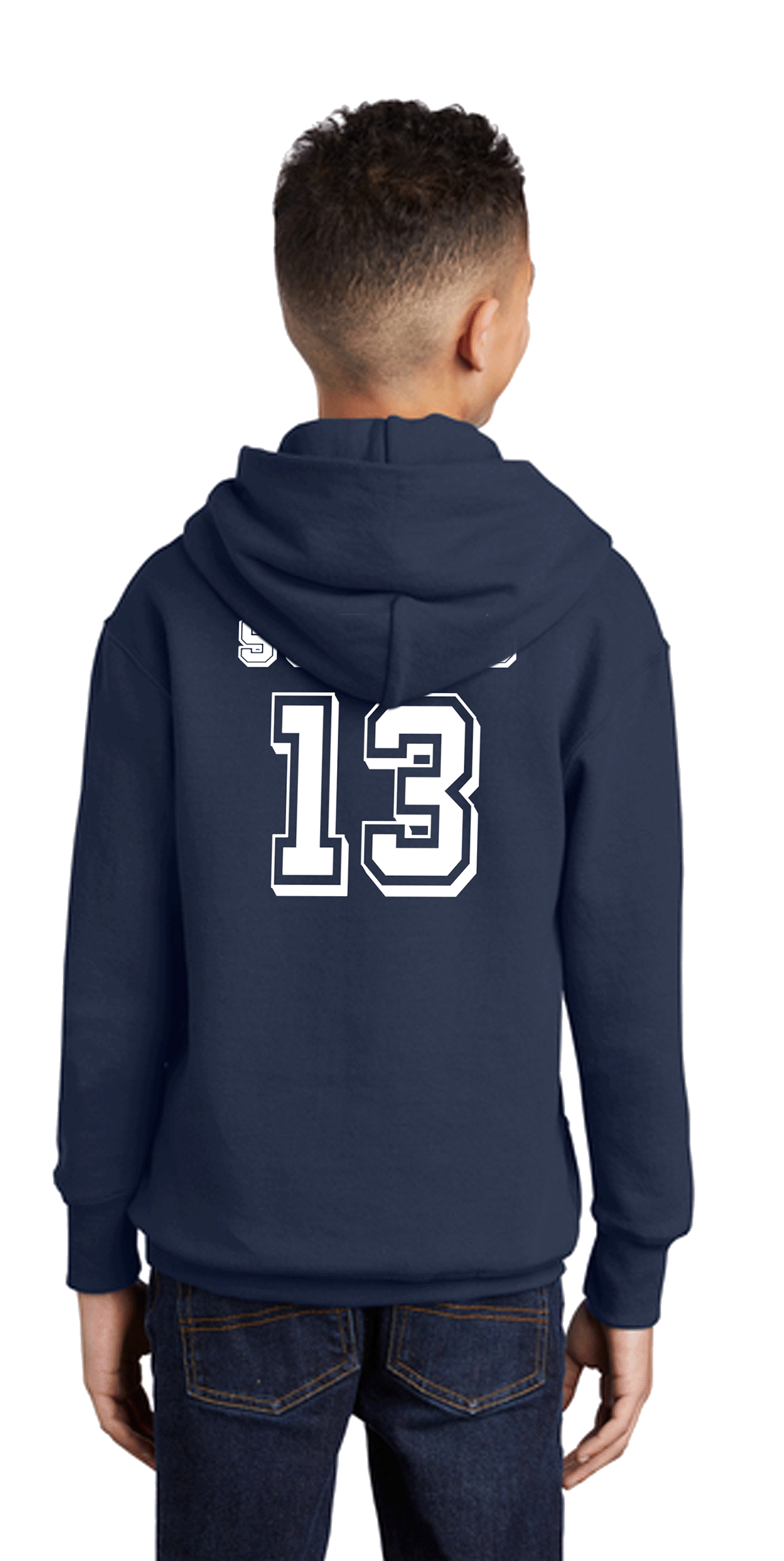 Youth 50/50 Blend Fleece Pullover Hoodie