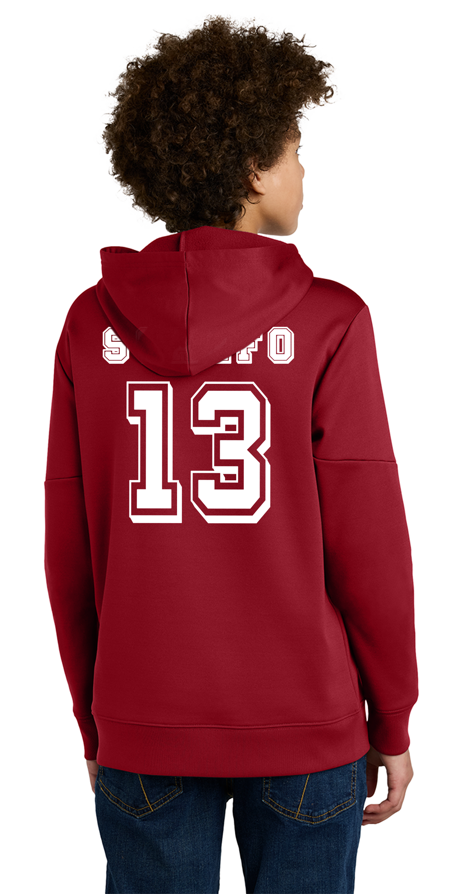 Youth Sport-Wick Fleece Pullover Hoodie