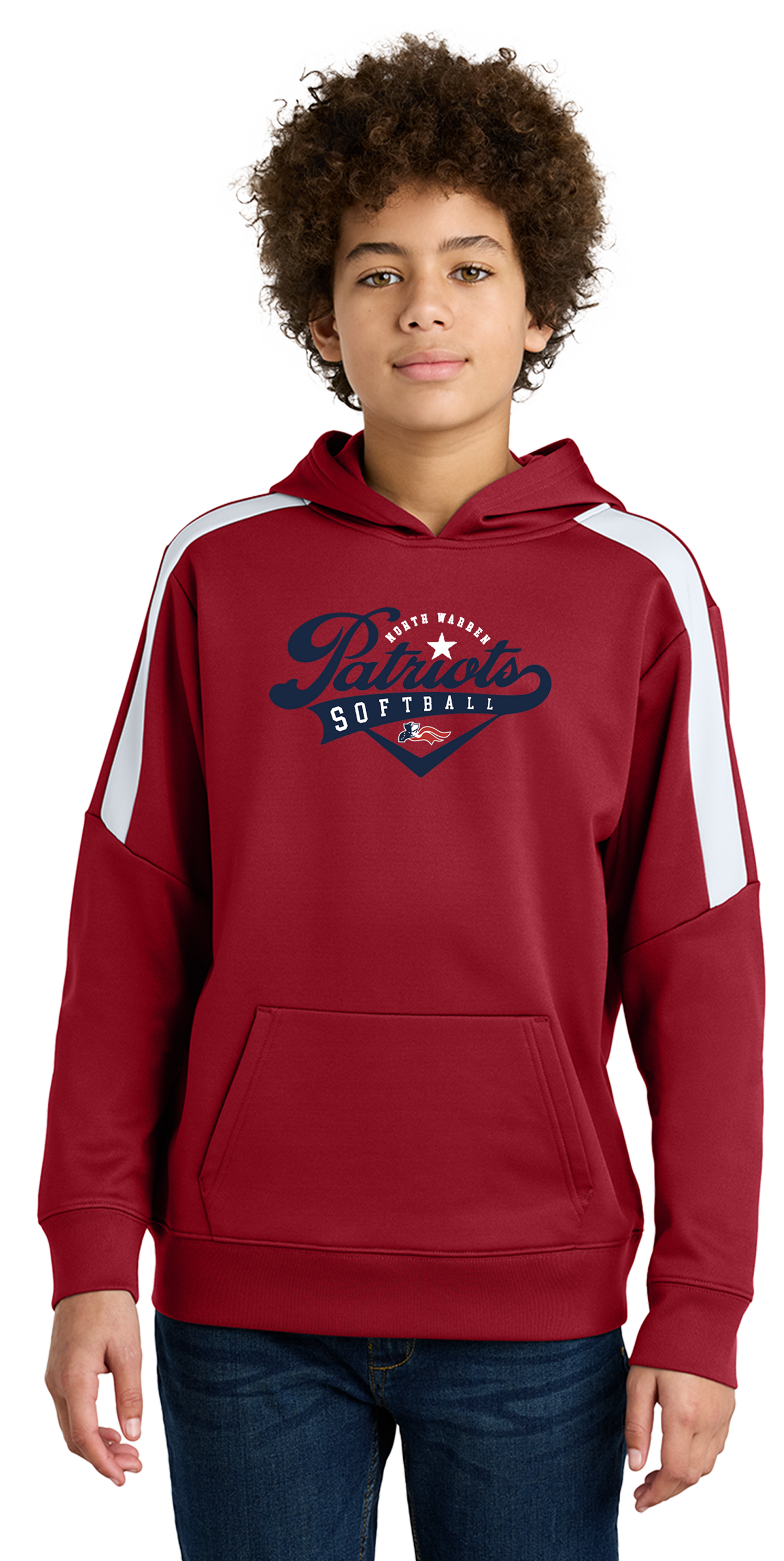 Youth Sport-Wick Fleece Pullover Hoodie