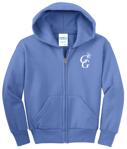 Youth Fleece Zip-Up Hoodie