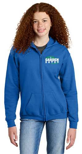 Youth Heavy Blend™ Full-Zip Hoodie - 8oz 50/50 cotton/poly