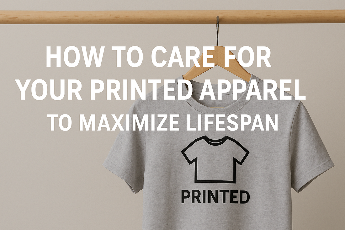 Care Tips for Custom Printed Apparel | Paper Street Print Co