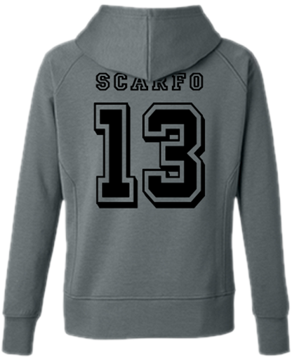 Soccer Mom - Ladies 8.8oz Tri-Blend Fleece Hoodie