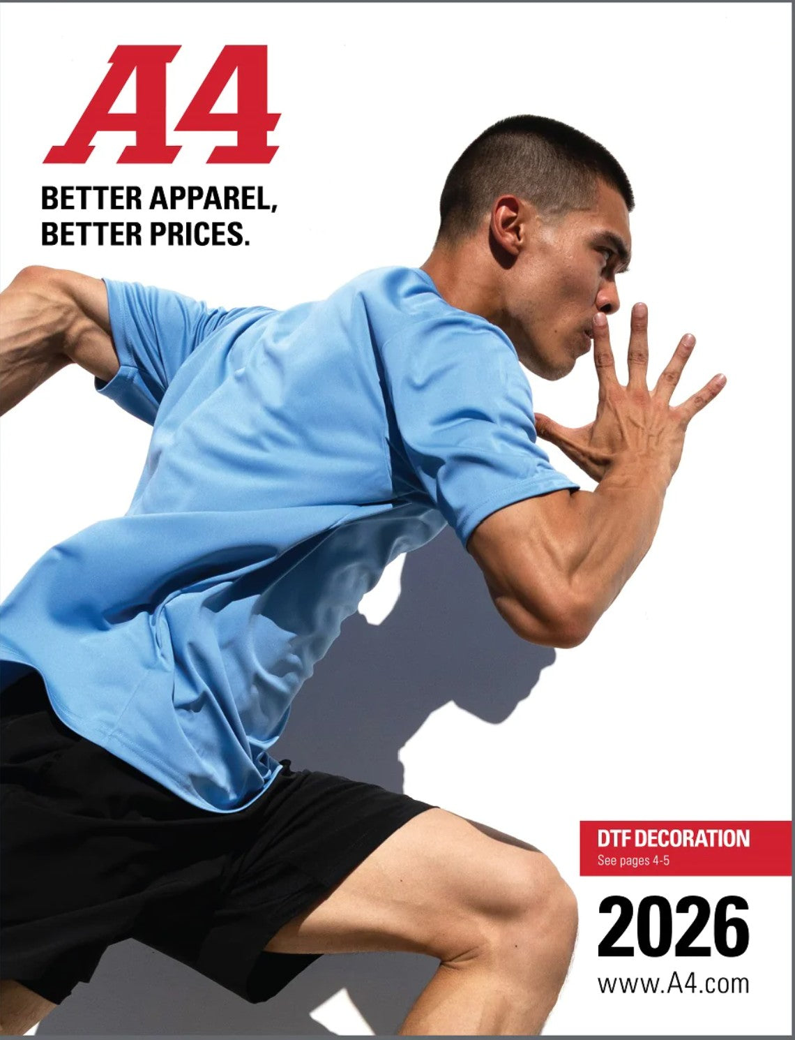 A4 Sport 2026 Full-Line Product Catalog / Paper Street Print Co, Blairstown, NJ.