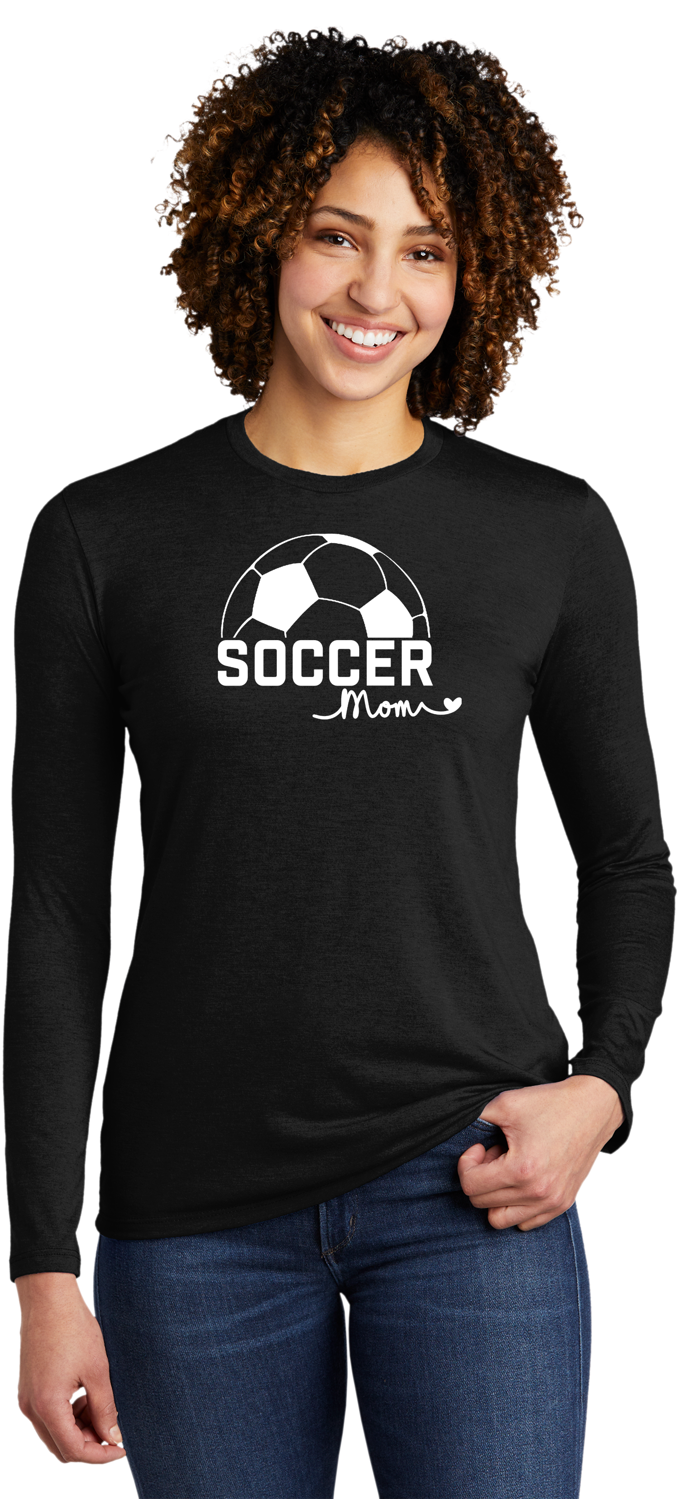 Soccer Mom Tri-Blend Long Sleeve