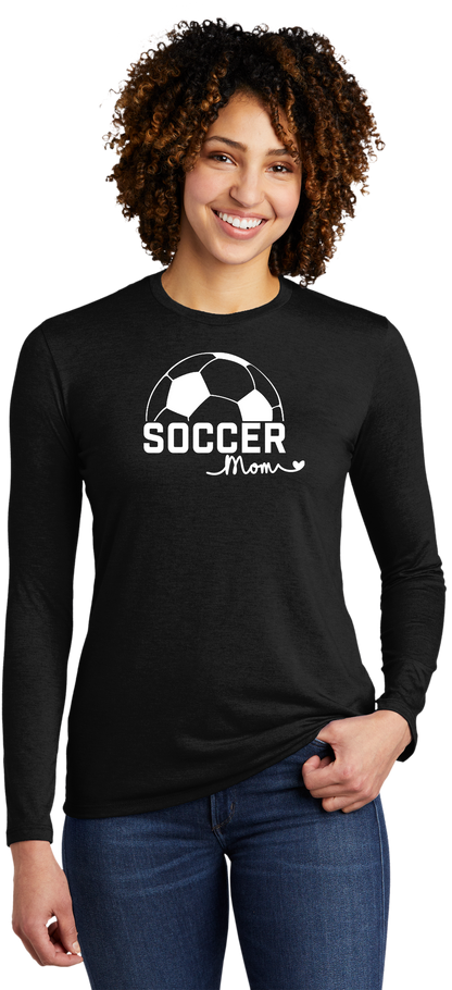 Soccer Mom Tri-Blend Long Sleeve