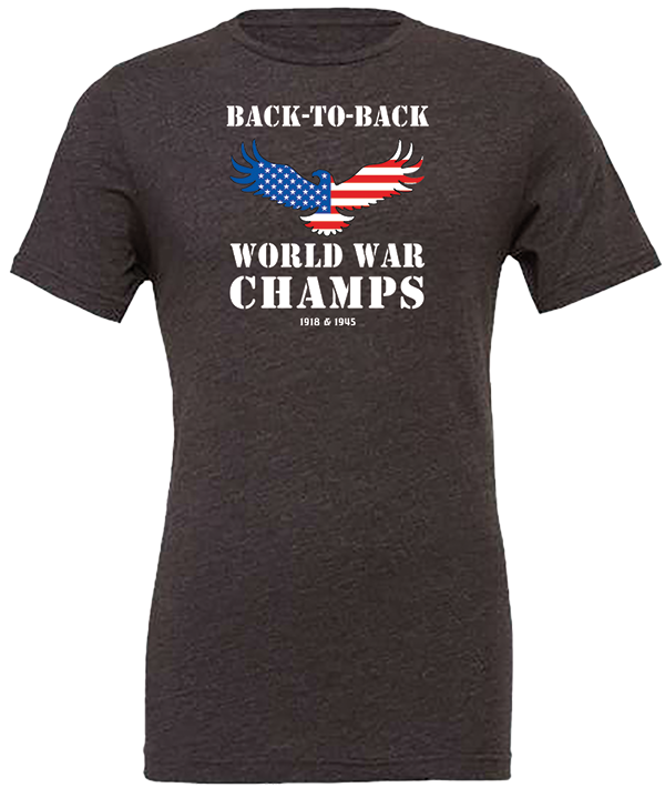 USA Back-To-Back World War Champs Unisex Tee