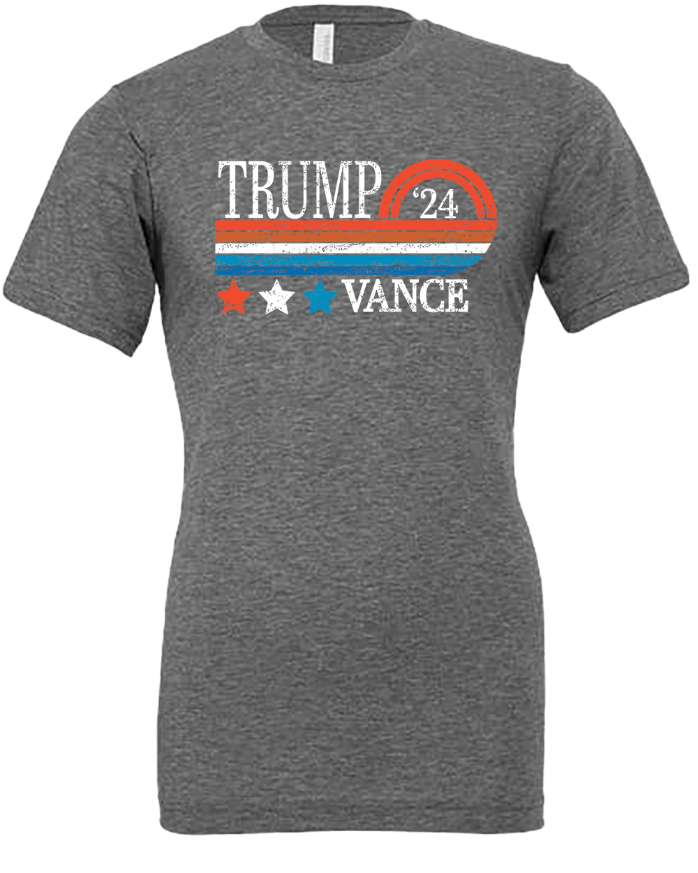 Trump Vance 2024 3-Stars Tee Shirt