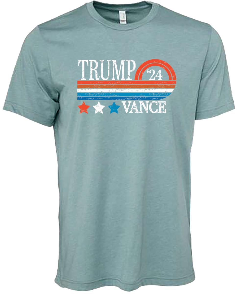 Trump Vance 2024 3-Stars Tee Shirt