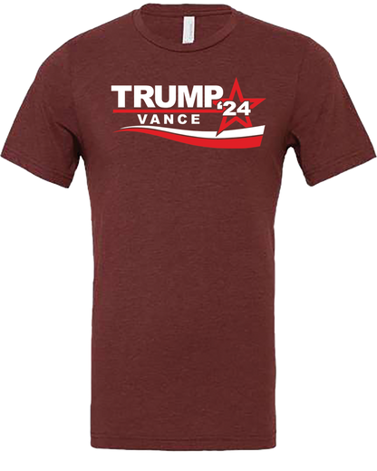 Trump Vance 2024 1 Star Tee Shirt