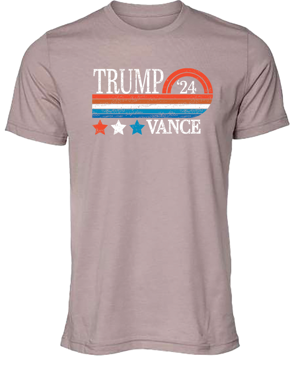 Trump Vance 2024 3-Stars Tee Shirt