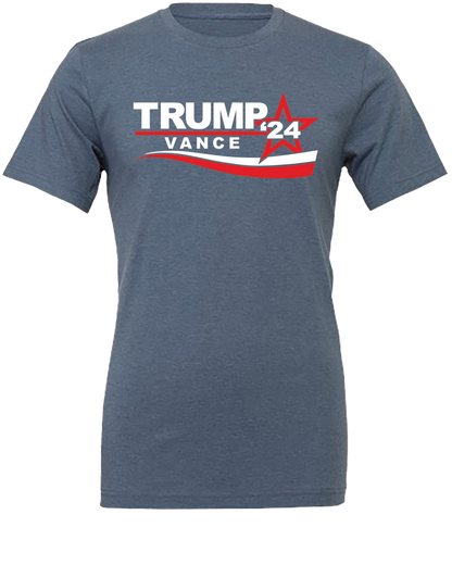 Trump Vance 2024 1 Star Tee Shirt