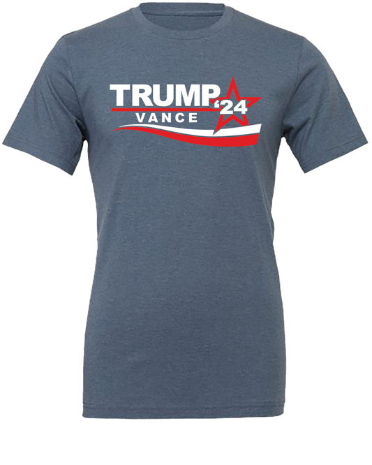 Trump Vance 2024 1 Star Tee Shirt