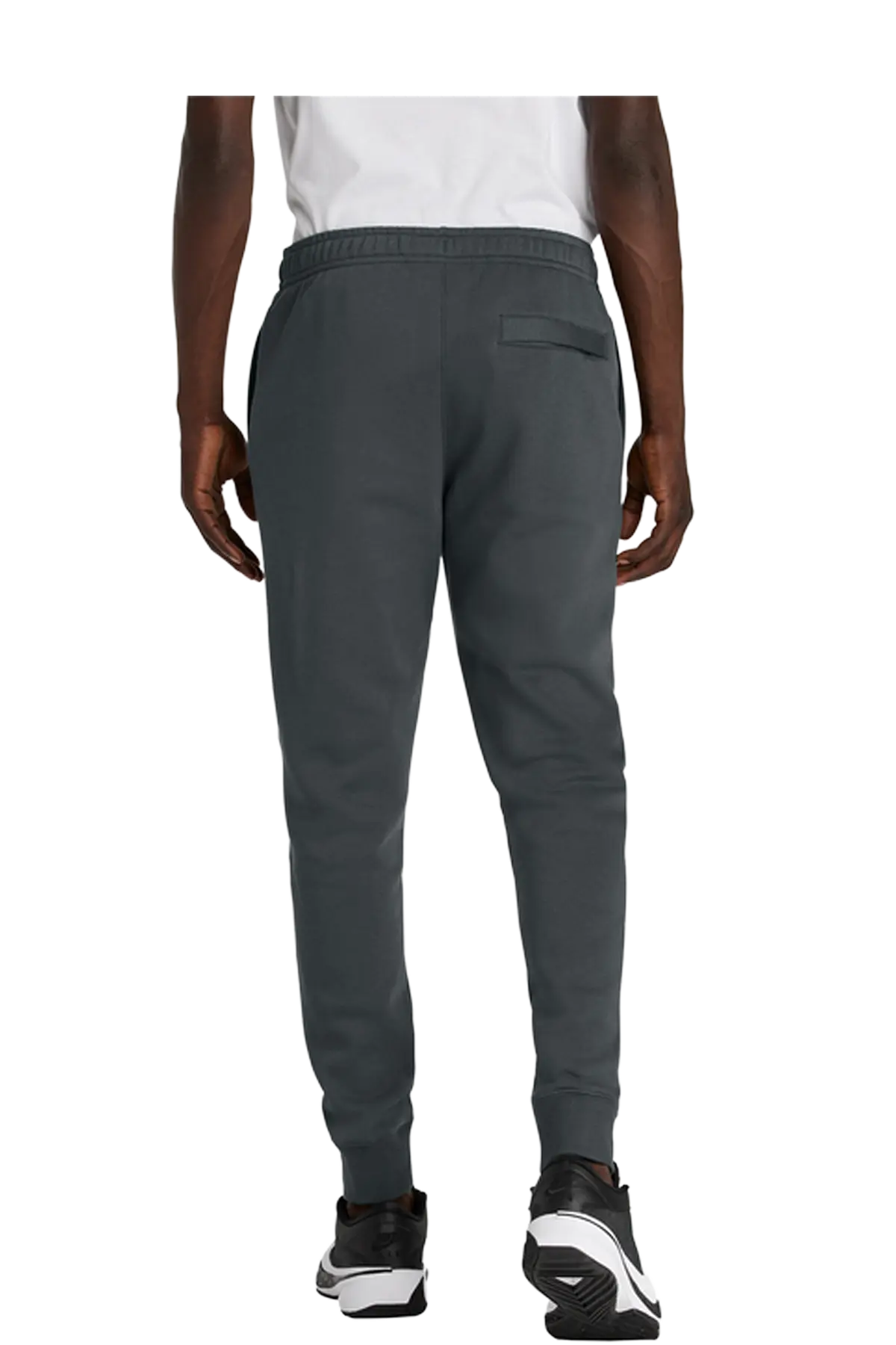 Person wearing gray jogger pants on a white background. BRT Towing and Recovery, Paper Street Print Co, Blairstown, NJ.