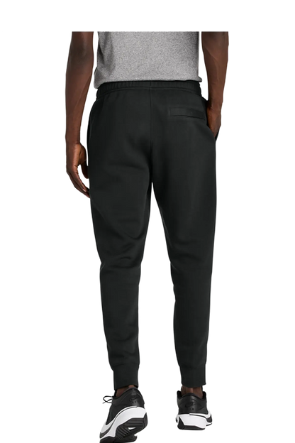 Person wearing black jogger pants on a white background. BRT Towing and Recovery, Paper Street Print Co, Blairstown, NJ.