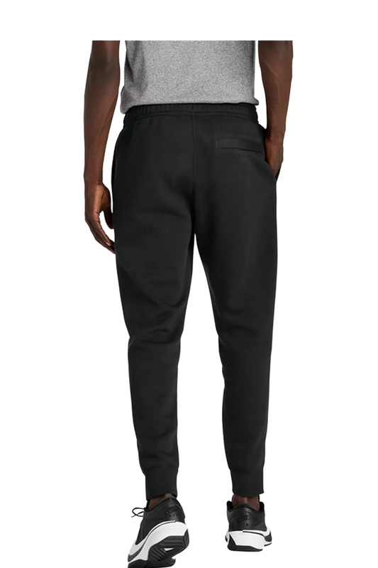 Person wearing black jogger pants on a white background. BRT Towing and Recovery, Paper Street Print Co, Blairstown, NJ.