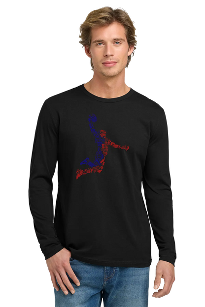 Unisex Basketball is Life Long Sleeve Tee