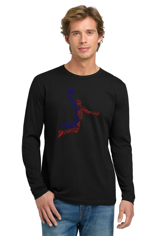 Unisex Basketball is Life Long Sleeve Tee