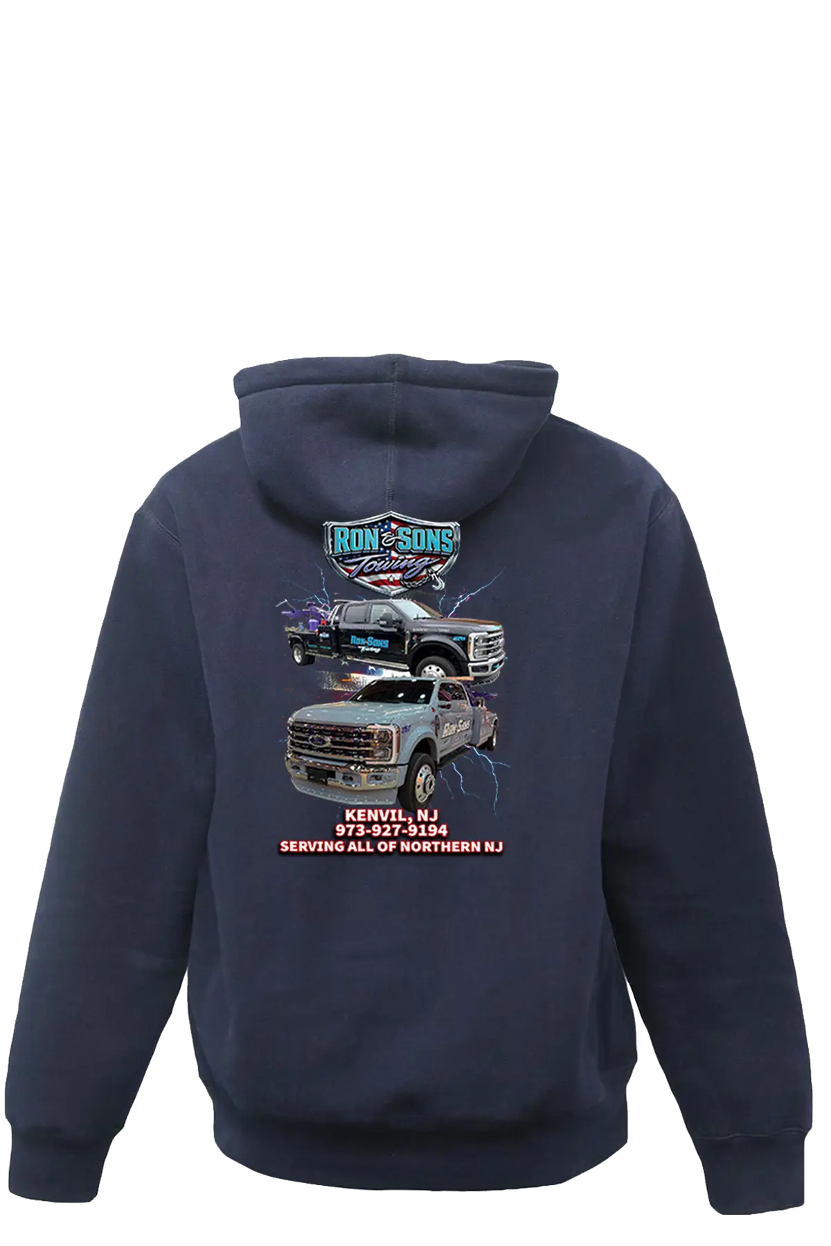 Ron and Sons Towing, Paper Street Print Co, Blairstown, NJ.