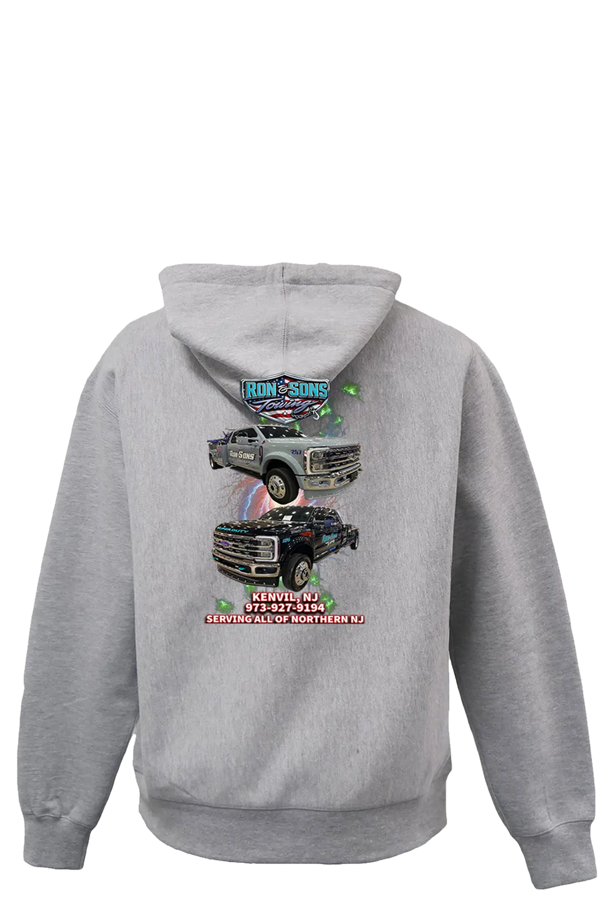 Ron and Sons Towing, Paper Street Print Co, Blairstown, NJ.