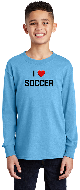 I ♥ Soccer Long-Sleeve Tee